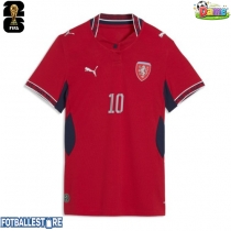 Tsjekkia Patrik Schick #10 Hjemmedrakt Dame VM 2026 Kortermet